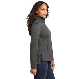 Port Authority L617 Ladies Flexshell Jacket - Grey Steel