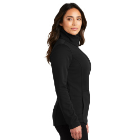 Port Authority L804 Ladies Smooth Fleece 1/4-Zip - Black