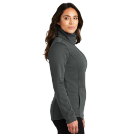 Port Authority L804 Ladies Smooth Fleece 1/4-Zip - Graphite