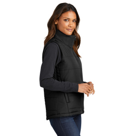 Port Authority L853 Ladies Puffer Vest - Deep Black