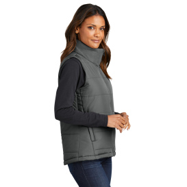 Port Authority L853 Ladies Puffer Vest - Shadow Grey