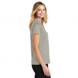 Port Authority LK398 Ladies Performance Staff Polo - Silver
