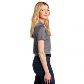 Port Authority LK585 Ladies Shadow Stripe Polo - Shadow Grey