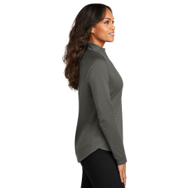 Port Authority LK870 Ladies C-Free Cypress 1/4-Zip - Grey Steel