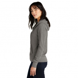 New Era LNEA141 Ladies Thermal Full-Zip Hoodie - Shadow Grey Heather