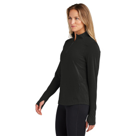 OGIO LOG153 Ladies Motion 1/4-Zip - Blacktop