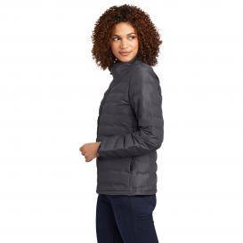 OGIO LOG753 Ladies Street Puffy Full-Zip Jacket - Tarmac Grey