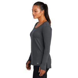 OGIO LOG802 Ladies Luuma Long Sleeve Tunic - Diesel Grey