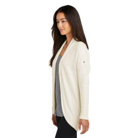 OGIO LOG811 Ladies Luuma Cocoon Fleece - Ivory Snow