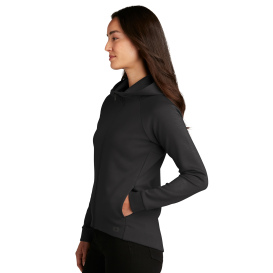 OGIO LOG850 Ladies Bolt Full Zip Hoodie - Blacktop