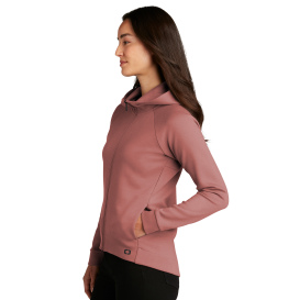 OGIO LOG850 Ladies Bolt Full Zip Hoodie - Deep Rose
