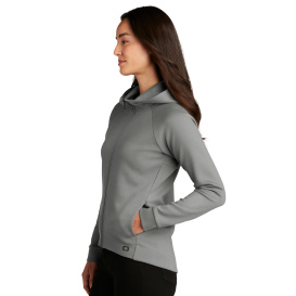 OGIO LOG850 Ladies Bolt Full Zip Hoodie - Turbo Grey