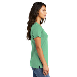 Port & Company LPC099V Ladies Beach Wash Garment-Dyed V-Neck Tee - Jadeite
