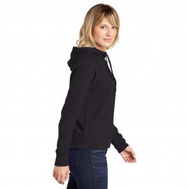 Sport-Tek LST272 Ladies Lightweight French Terry Pullover Hoodie - Black