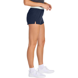 Sport-Tek LST311 Ladies Jersey Knit Squad Shorts - True Navy