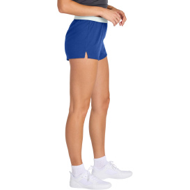 Sport-Tek LST311 Ladies Jersey Knit Squad Shorts - True Royal