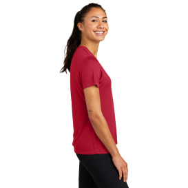 Sport-Tek LST350 Ladies Competitor Tee - Deep Red