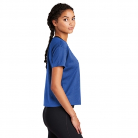 Sport-Tek LST411 Ladies PosiCharge Draft Crop Tee - True Royal