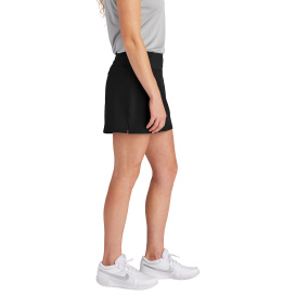 Sport-Tek LST486 Ladies Repeat Skorts - Black