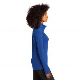 Sport-Tek LST560 Ladies Sport-Wick Flex Fleece Full-Zip - True Royal