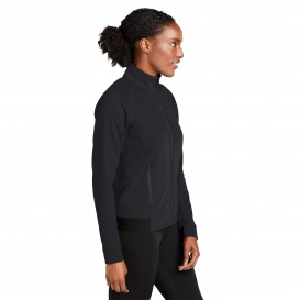 Sport-Tek LST570 Ladies Strive PosiCharge Full-Zip - Black