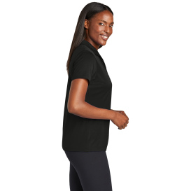 Sport-Tek LST725 Ladies PosiCharge Re-Compete Polo - Black