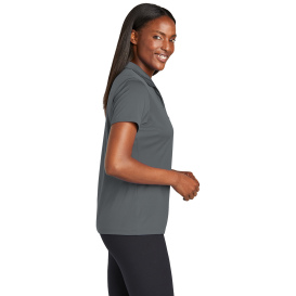 Sport-Tek LST725 Ladies PosiCharge Re-Compete Polo - Iron Grey