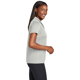 Sport-Tek LST725 Ladies PosiCharge Re-Compete Polo - Silver