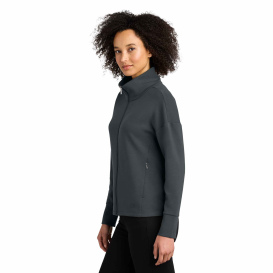 OGIO LOG860 Ladies Transcend Full-Zip - Tarmac Grey