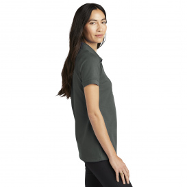 Mercer+Mettle MM1001 Women\'s Stretch Heavyweight Pique Polo - Anchor Grey
