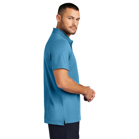 Mercer+Mettle MM1004 Stretch Pique Polo - Parisian Blue