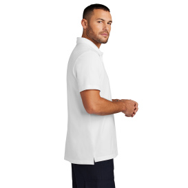 Mercer+Mettle MM1004 Stretch Pique Polo - White