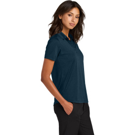 Mercer+Mettle MM1021 Ladies Recharge Jersey Polo - Insignia Blue Heather