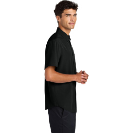 Mercer+Mettle MM2006 Short Sleeve UV Capital Tech Shirt - Deep Black
