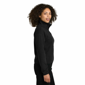 The North Face NF0A8C5H Ladies Double-Knit 1/2-Zip Fleece - TNF Black