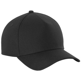 New Era NE211 A-Frame Snapback Cap - Black