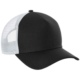 New Era NE212 A-Frame Snapback Mesh Back Cap - Black/White