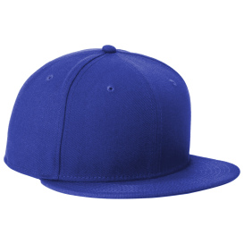 New Era NE4020 Standard Fit Flat Bill Snapback Cap - Royal