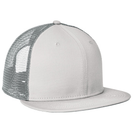New Era NE4030 Standard Fit Snapback Trucker Cap - Grey/Graphite