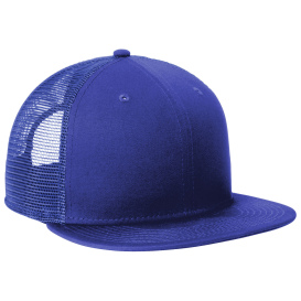 New Era NE4030 Standard Fit Snapback Trucker Cap - Royal/Royal