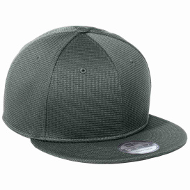 New Era NE409 Pivot Flat Bill Snapback Cap - Charcoal
