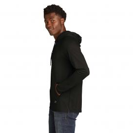 New Era NEA137 Tri-Blend Hoodie - Black Solid