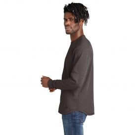New Era NEA140 Thermal Long Sleeve - Black Heather