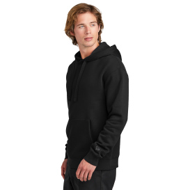 New Era NEA525 Heritage Fleece Pullover Hoodie - Black