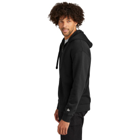 New Era NEA526 Heritage Fleece Full-Zip Hoodie - Black
