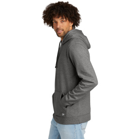 New Era NEA550 Comeback Fleece Pullover Hoodie - Dark Heather Grey