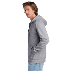 New Era NEA551 Comeback Fleece Full-Zip Hoodie - Athletic Heather