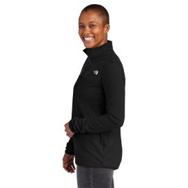 The North Face NF0A7V4M Ladies Glacier 1/4-Zip Fleece - TNF Black
