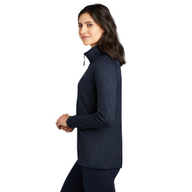 The North Face NF0A7V62 Ladies Skyline Full-Zip Fleece Jacket - Urban Navy Heather