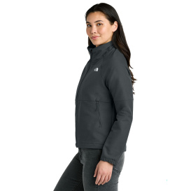 The North Face NF0A8C5C Ladies Barr Lake Soft Shell Jacket - Asphalt Grey Dark Heather